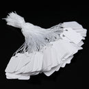 500Pcs Label Tie String Strung Ticket Jewelry Merchandise Display Price Tags