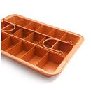 Brownie Non-stick Baking Pan with Built-In Slicer / Cutter (Large)