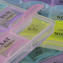 Pill Box Daily Medicine Storage Tablet Sorter Month Case Organizer Plastic Tool