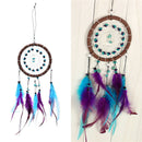 Dream Catcher Feather Core Bead Dreamcatcher Home Wall Car Decoration Hanging OZ
