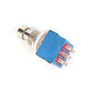 1pc 9-pin 3PDT Guitar Effects Pedal Box Stomp Foot Metal Switch True Bypass
