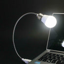 Portable Folding LED Bulb Table Lamp Metal Hose 5V Energy Saving USB Port