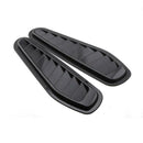 1 Pair Of Auto Decorative  Inlet Hood Scoop Vent Bonnet Cover