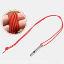 Titanium Emergency Whistle,Loud Portable Whistle Necklace Cord for Emergenc