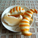 Lovely Croissants Soft DIY   phone Charm Bread Straps 8CM OZSE