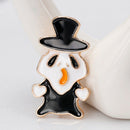 Brooch for Unisex Alloy Halloween Ornaments Ghost Shape Personality Pins Bu