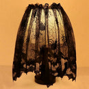20 X 60 Inch Halloween Lamp Shade Lampshades Cover Topper Scarf Spider Web
