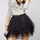 New Cute Girl's Full Tutu Tulle Tier 5 Layers Skirts Mini Short Dress