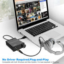 Decorder No Drive USB Port DAC Converter Stereo Home Audio Headphone Amplifier