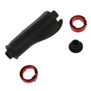 Pair Cycling MTB Bike Bicycle Handlebar Rubber Grips Comfortable Red