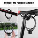 Reflective Anti-theft Cable Lock Security MTB Road Bicycle Mini Ring Locks