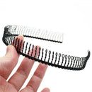 Practical Black Metal Teeth Comb Hairband Hair Hoop Headband For Woman Sexy OS
