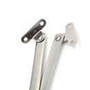1Pair Cabinet Stay Lid Folding Flap Lift Up Down Guide Slot Kitchen Door Tool Dz