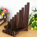 10inch WOODEN PLATE STAND DISPLAY EASEL For PHOTO PRIZE PHOTO ART