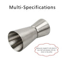 Stainless Double Single Shot Measure Jigger Spirit Cocktail Bar Drink Best C2B1