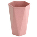 4X(Nordic Style Green Straw Plastic Cup Toothbrush Holder Cup Wash Cup DrinK6R8)