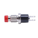 One pack of 20 pieces Mini Momentary On/Off Push Button miniswitch 0.5A Red F6L4