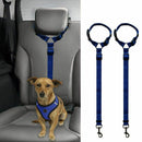 2 Packs Dog Cat Safety Seat Belt Strap Car Headrest Restraint Adjustable Ny