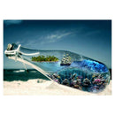 Sea Bottle DIY Full Drill Round Diamond Painting Embroidery Cross Stitch