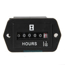 DC 6V-80V Hour Meter Hourmeter Gauge for Boat Car Truck Engine Rhombus