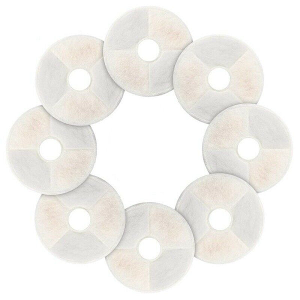 Carbon Replacement Filters For Pet Fountain - 8 Packs Concentrated Carbon T C7O5