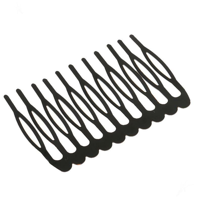 10pcs 10 Teeth Fashion Hair Wig Combs Hairpins for DIY Bridal Hair Dressing