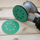25Pcs Professional Anti Clog 125Mm Sandpaper 5 Inch Film Sanding Disc Wet A