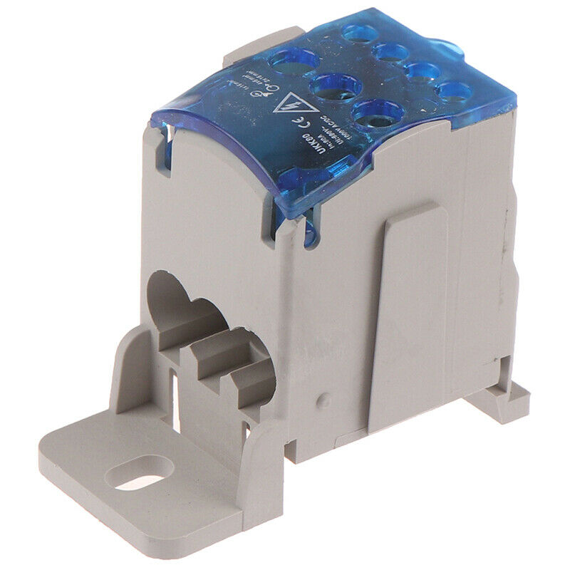 UKK80A Terminal Block Rail distribution Box Universal Electric Wire Connec ty
