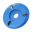 3 Teeth Plane Wood Carving Disc Polishing Grinding Tool Milling Cutter SN9F