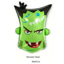 5 Pieces Pumpkin Monster Aluminum Film Balloon Halloween Party Decor 49x67cm