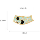 Cartoon Fish Flag Carp Brooch Japanese Koi Soft Enamel Pin Couples Lovers B