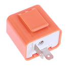 2-Pin Motorcycle Speed Adjustable LED Turn Signal Indicator Flasher Relay 12V Gn