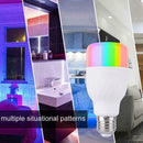 E27 Smart LED Bulb Lamp Voice APP Remote Control Dimmable Home Color Light