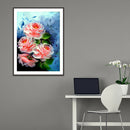 5D DIY Full Round Diamond Painting Flower Rhinestones Cross Stitch (B964)