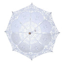 2xFloral Parasol Umbrella Decoration Wedding Bride Handmade Photography Prop