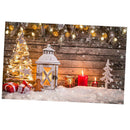Christmas Tree Snowy Sky Wall Art Hanging Tapestry Dorm Bedspread Decor G