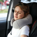 Gray Travel Pillow Memory Foam with 360-Degree Head Support Comfortable Nec B5S4