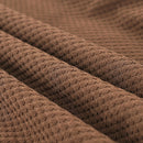 6Pcs Brown Elastic Sofa Armrest Covers Armchair Slipcovers Arm Rest Caps