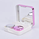Mini Travel Contact Lens Case Box Container Holder Eye Care Kit Set With MirrFT