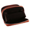 Leather Unisex Credit Card Holder Zipper Wallet Business Cards Case Purse Travel