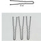 80Pcs Hair Grips U-shaped Waved Bobby Pin Bun Hairpins Clip Updo 6CM Black