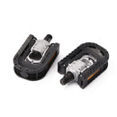 1 Pair Reflective Ball Folding Bicycle Pedal MTB Bike Anti-slip Foot Pedals