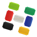 7 Pieces ZY-55 Mini Solderless Breadboard PCB Board Free Solder Test Board