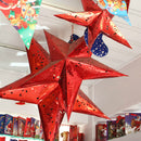 New Xmas String Hanging Star Christmas Party Decoration Christmas Tree Ornament