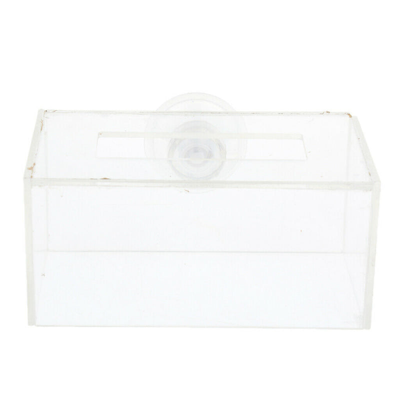 Aquarium Fish Tank Transparent Circle Ring Fish Feeding Floating Food Tray,