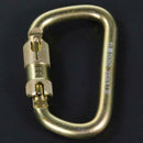 45KN Outdoor Camping Climbing Steel Carabiner Safety Master Lock Buckle h9