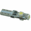 10x 3528 SMD 3 LED White 5000K 58 70 73 74 T5 Dashboard Gauge Wedge Bulb Lig JR