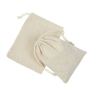 50Pcs Handmade Muslin Cotton and Linen Drawstring Packaging Gift Bags for C G1K9