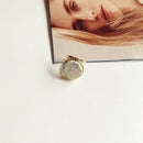 Geometric Big Finger Ring Boho Ethnic Women Hippie Ring Round