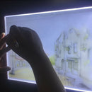 A4 LED Drawing Tablet Light Tracing Board Copy Pads Luminous Acrylic Stencil Pad